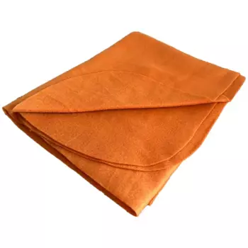 Плед 110x150 см флис цвет коричневый