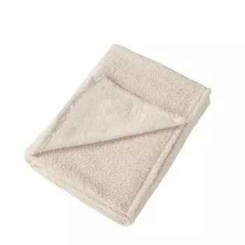 Плед 150x200 см букле цвет бежевый