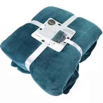 Плед Flamingo 200x220 см микрофибра цвет бирюзовый