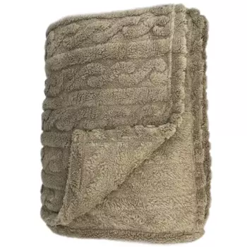 Плед Homely 200x220 см микрофибра цвет какао