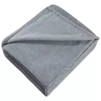 Плед Orel 140x200 см велсофт цвет серый