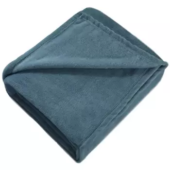 Плед Orel 140x200 см велсофт цвет синий