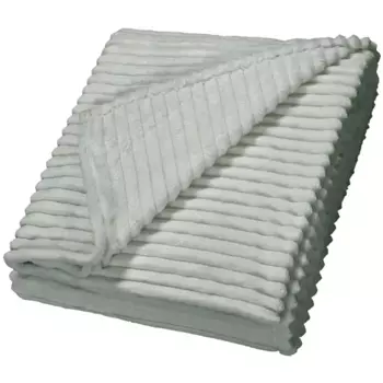 Плед Strips 200x220 см велсофт цвет серый