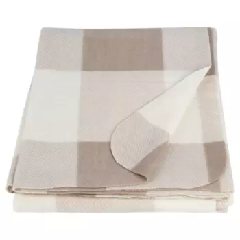 Плед Windsor 130x170 см флис цвет бежевый