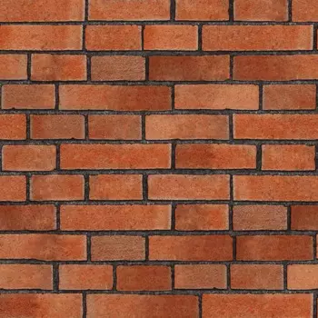 Пленка самоклеящаяся Кирпич 0.45x8 м цвет красный 100 мкр