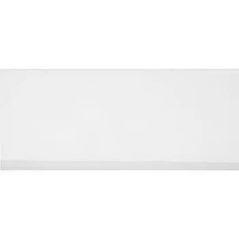 Плинтус алюминиевый 5.85x25 см цвет серый