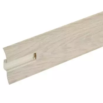 Плинтус напольный Artens ПВХ 6.5 см 2.5 м цвет ареццо