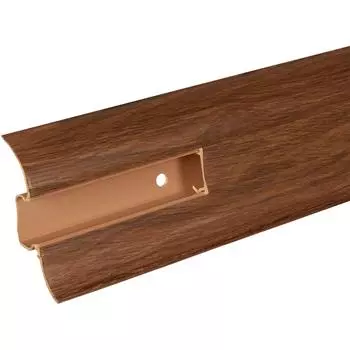 Плинтус напольный Artens ПВХ 6.5 см 2.5 м цвет катания