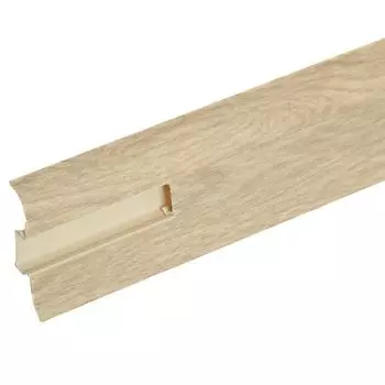 Плинтус напольный Artens ПВХ 6.5 см 2.5 м цвет ливорно