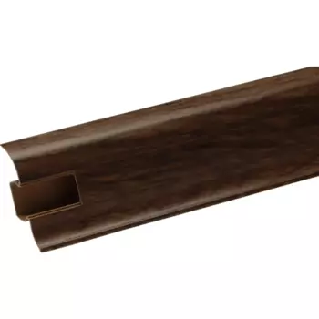 Плинтус напольный Artens ПВХ Дуб Венге 5.5 см 2.5 м