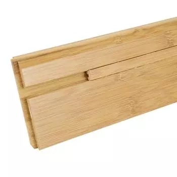 Плинтус напольный «Бамбук кофе» 9 см 0.9 м