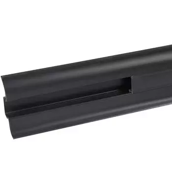 Плинтус напольный «Чёрный» 6 см 2.5 м