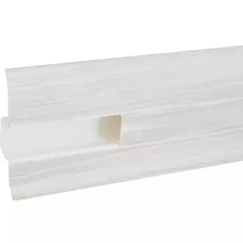 Плинтус напольный «Дуб морской» высота 62 мм длина 2.5 м