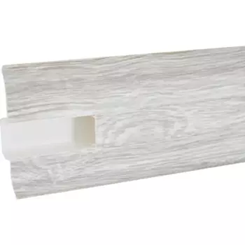 Плинтус напольный «Дуб рейкьявик» высота 62 мм, длина 2.5 м