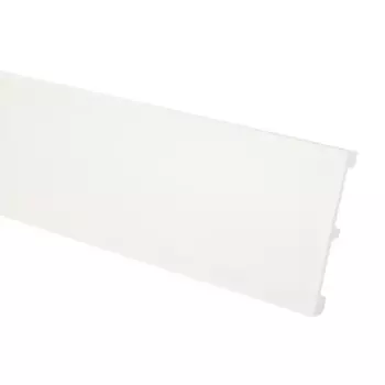 Плинтус настенный/потолочный полистирол ударопрочный Basic-2 белый 15x100x2000 мм