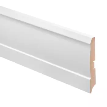 Плинтус под покраску МДФ 16x105x2400 мм