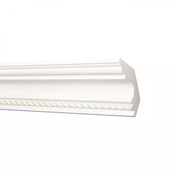Плинтус потолочный C103/80 200х5.5 см цвет белый