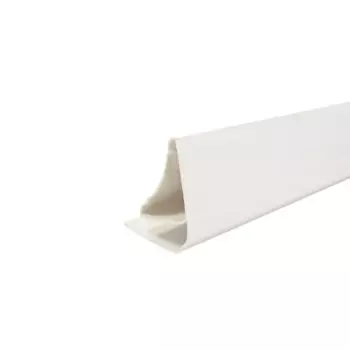 Плинтус потолочный ПВХ Т5 мм цвет белый 3000 мм