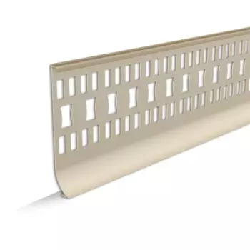 Плинтус ПВХ 100x2200 мм. цвет бежевый