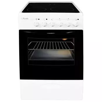 Плита электрическая Лысьва EF4011МК00, 50 см, стеклокерамика, цвет белый