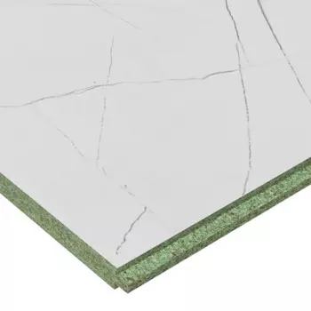 Плита ДСП 16 мм 780x590 мм 1.84 м кристалл белый (4 шт.)