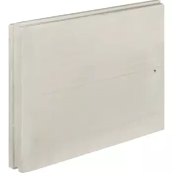 Плита гипсовая пазогребневая(ПГП) 667x500x80 мм полнотелая влагостойкая