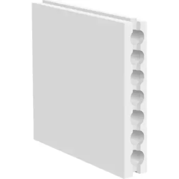 Плита гипсовая пазогребневая (ПГП) Forman 667x500x80 мм пустотелая