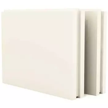 Плита гипсовая пазогребневая (ПГП) Гипсополимер 667x500x100 мм полнотелая