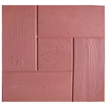 Плитка Калифорния Дерево 30x30x3 мм красная