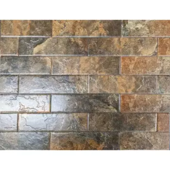 Плитка клинкерная Колорадо коричневый 0.54 м