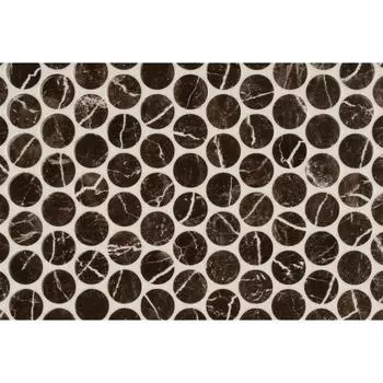 Плитка наcтенная «Помпеи 1» 27.5х40 см 1.65 м2 цвет чёрный