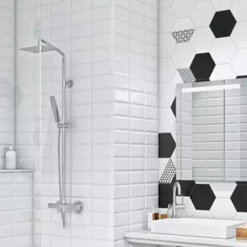 Плитка настенная Artens Roissy 9.9x20 см 0.792 м матовая цвет белый