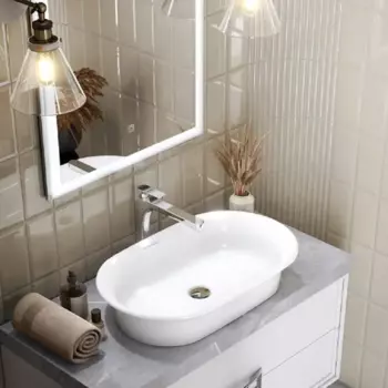 Плитка настенная Artens Roissy 9.9x20 см 0.792 м глянцевая цвет бежевый