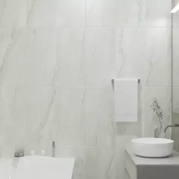 Плитка настенная Azori Carlina Pearl 31.5x63 см 1.79 м матовая цвет светло-серый