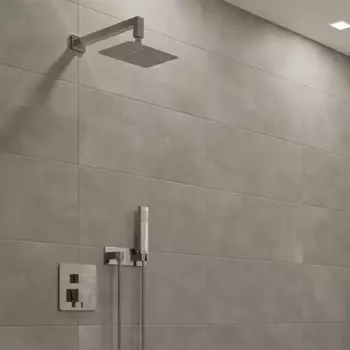 Плитка настенная Azori Cemento Shadow 31.5x63 см 1.79 м матовая цвет темно-серый