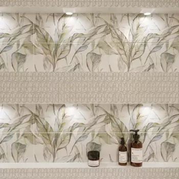 Плитка настенная Azori Trent Modello 20.1x50.5 см 1.52 м матовая цвет серый