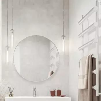 Плитка настенная Culto Lumino 27x40 см 1.08 м матовая цвет светло-серый