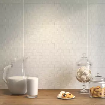 Плитка настенная Kerama Marazzi Сигма 20x60 см 1.2 м матовая цвет белый мозаика