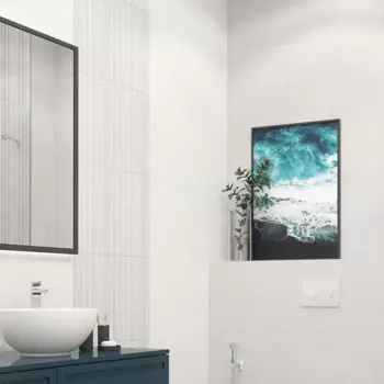 Плитка настенная Керамин Ассам 7 40x27.5 см 1.65 м цвет белый