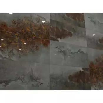 Плитка настенная Керамин Этна 1 60x30 см 1.98 м глянцевая цвет серый