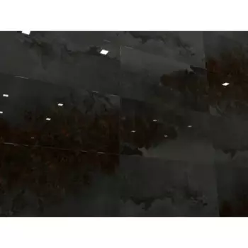 Плитка настенная Керамин Этна 5 60x30 см 1.98 м глянцевая цвет графит