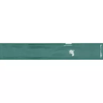 Плитка настенная Керамин Модена 1 40x6.4 см 0.87 м глянцевая цвет бирюзовый