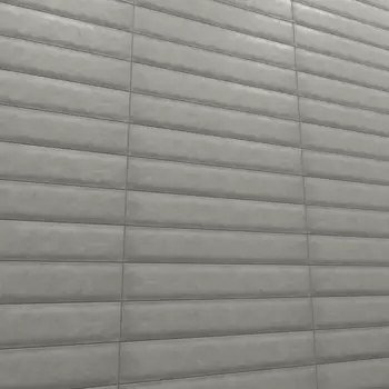 Плитка настенная Керамин Наполи 2 40x6.4 см 0.87 м матовая цвет серый