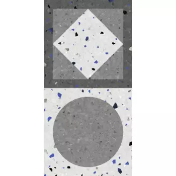 Плитка настенная Керамин Салерно 7Д тип 1 60x30 см 1.98 м матовая цвет серый