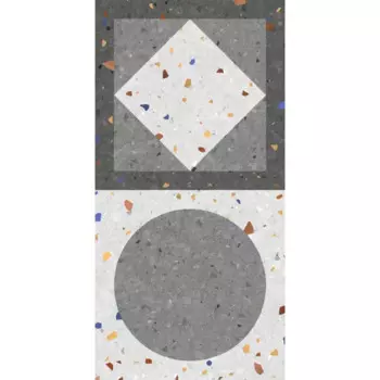 Плитка настенная Керамин Салерно 7М тип1 60x30 см 1.98 м матовая цвет серый