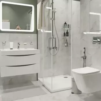 Плитка настенная Керамин Талисман 60x30 см 1.98 м глянцевая цвет светло-бежевый