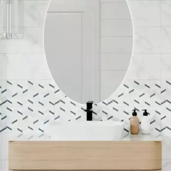 Плитка настенная Kreaforta Mersey Denim 20x40 см 1.2 м матовый цвет разноцветный