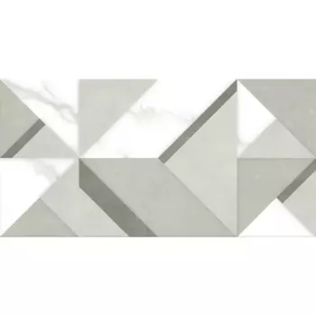 Плитка настенная Kreaforta Mersey Tetris 20x40 см 1.2 м матовый цвет серый