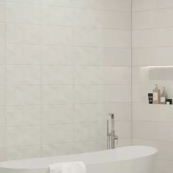 Плитка настенная Kreaforta Mersey Travertine 20x40 см 1.2 м матовый цвет серый