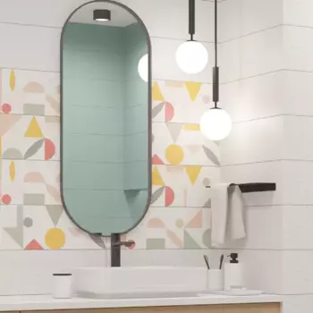 Плитка настенная LB Ceramics Юген Линдберг 20x60 см 0.84 м матовая цвет разноцветный